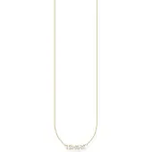 Thomas Sabo halsband white stones gold KE2095-414-14-L45V