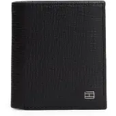 Tommy Hilfiger Hilfiger Flag Leather Trifold Wallet