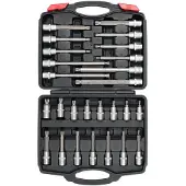 YATO Hylsbitssats YT-77542; 1/2''; 26 st.