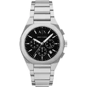 Giorgio Armani Analog klocka svart / silver