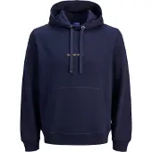 Jack & Jones Sweatshirt 'JORNorrebro' marinblå / orange
