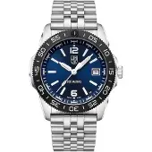 Luminox Pacific Diver Ripple Rostfritt Stål Blå Urtavla Kvarts XS.3123M.SET.1 200M Herrklocka Med Extra Armband blå