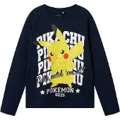 Name it Tröja - NkmAst - Pokémon - Marinblå Kavaj - - 9-10 år (134-140) - Tröja