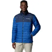 Columbia Outdoorjacka 'Powder Lite II' blå / mörkblå