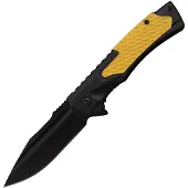 S-TEC Linerlock A/O Blk/Yellow