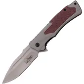 S-TEC Linerlock A/O Gray/Red