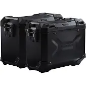 SW-Motech TRAX ADV aluminiumkoffert-system 45/37L R1200GS/ADV. SVART sort