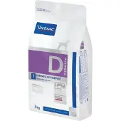 Virbac Hpm Dermatology Support D1 Hundfoder 3kg