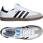 Adidas Originals Låg sneaker 'Samba' grå / svart / vit