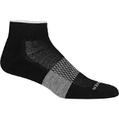 Icebreaker Multisport Light Mini - Merinostrumpor - Herr Black / Snow / Metro Heather M (42-44)