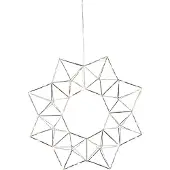 Star Trading Inomhusdekoration Krans Edge | silver []