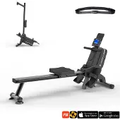 inSPORTline Roddmaskin Yukona Svart Bluetooth