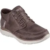 SKECHERS för män. 232927 Boots Slip-Ins: Summits - Siegul brun (40), Karta, Nyckelband, Ingen, Casual