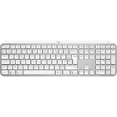 Logitech Tangentbord - Trådlöst - - MX Keys S - AZERTY - Ljusgrå