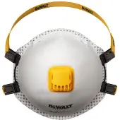 DeWalt skyddsmask med ventil FFP3, 2 st DXIRFFP32