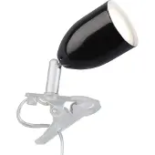 Brilliant Klämlampa LEO, Svart, Vardagsrum / matsal, Metall, Ungt boande, Klämlampa