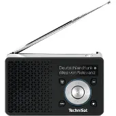 Technisat Batteridriven radio DIGITRADIO 1 A DAB+, FM uppladdningsbart Svart, Silver