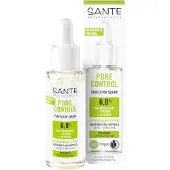 Sante Naturkosmetik Pore control Perfector Serum med ekologisk tusensköna, Evermat och Glycerin Serum 30 ml