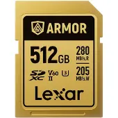 Lexar Armor Gold Uhs-ii V60 U3 512gb Sd-kort