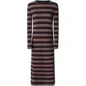 Pepe Jeans för kvinnor. PL9537715 Clarisse klänning marinblå (S), Casual, Viskos, Lång ärm, Marino