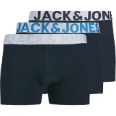 Jack & Jones Boxershorts 'JACCONOR' marinblå / ljusblå