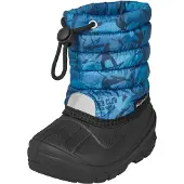 Playshoes Snöboots 'Wintersportler' marinblå / svart