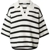 EDITED The Label Oversize t-shirt 'Mireia' svart / vit