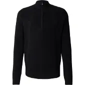 G-Star Structure Half Zip Knit - Black - Men