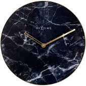 Nextime Marble väggklocka 8189ZW