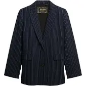 Superdry Pinstripe Boyfriend Blazer