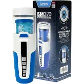 Leten SM370 - stönande, roterande masturbator (vit)