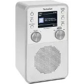 Technisat Bordsradio DIGITRADIO 317 DAB+, FM Väckningsfunktion Vit