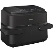 Philips 1000 Series NA150 - Varmluftsfritös - 7.1 liter - 2.45 kW - svart