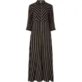 Y.A.S Savanna Long Shirt Långklänning Med 3/4 ärm
