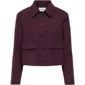 JDY Övergångsjacka 'JDYCallie' aubergine