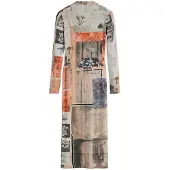 Desigual Klänning blandade färger