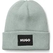 HUGO Kids' beanie hat with logo label