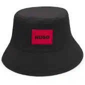 HUGO Kids' reversible bucket hat with logo details