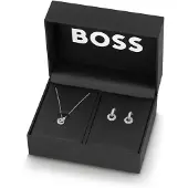 BOSS Gift-boxed necklace and earrings set