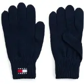 Tommy Hilfiger Fingervantar 'HERITAGE' marinblå / röd / vit