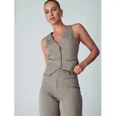 Willa Kostymväst 'KATHERINE' beige / vit
