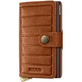 Secrid Miniwallet Emboss Lines Läderplånbok