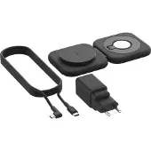 Belkin Laddningsstation 2-i-1 - - BoostCharge Pro - MagSafe - Fällbar - Qi2