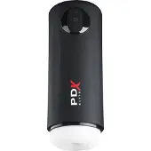 PDX Elite Moto Milker - masturbator med tryck och vibration - svart