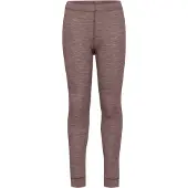 Hummel Leggings - HmlJr - Ull - Twilight Mauve - - 11 år (146) - Leggings - Ull