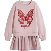 Desigual Klänning blandade färger / rosa