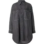 G-Star Oversized Denim Shirt Evergreen - Grey - Women