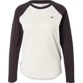 Iriedaily T-shirt 'Flaggy' mörkbrun / vitmelerad