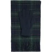 Barbour Halsduk 'Tartan' nattblå / gran