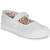Pablosky Ballerinor BASIC CANVAS flickor - Vit - 31